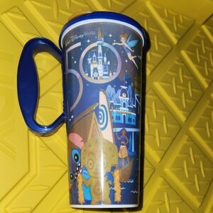 Disney Blue and White Travel Mug